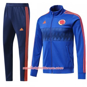 Colombie Ensemble Vestes d'entrainement 2018 Bleu